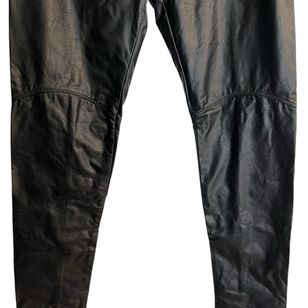 Lysse vegan faux leather leggings size L - Picture 5 of 10